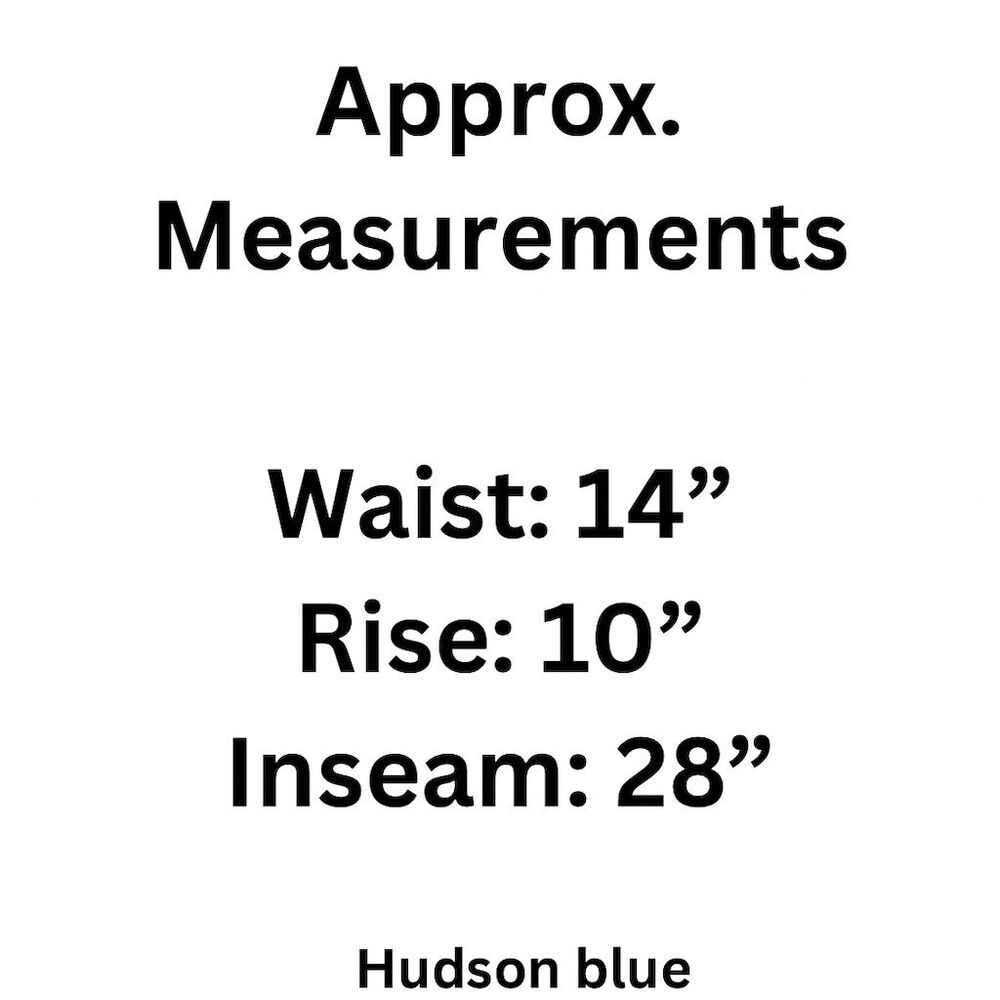 Hudson Skinny Jeans Size 26 Blue High Rise Denim - Picture 8 of 8